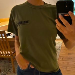 US army military t-shirt - army green